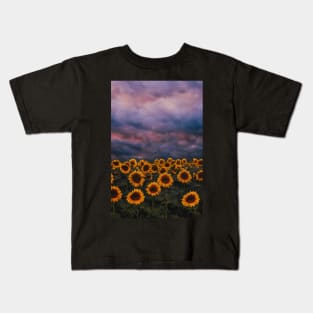 Sunflowers - Love Sunflowers Kids T-Shirt